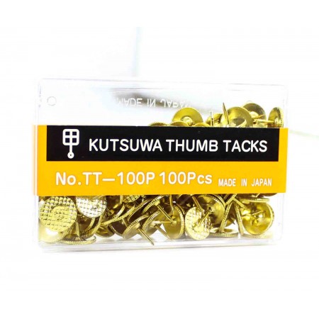 Kutsuwa Thumb Tacks 100 pcs